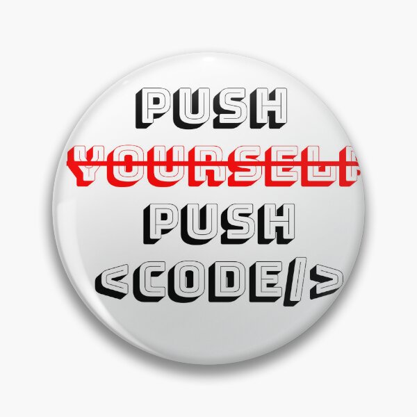 Item preview, Push the code, cool coding design designed and sold by Creative Life.