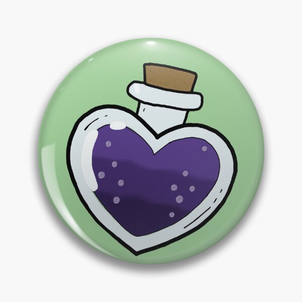 Item preview, Love potion sticker  designed and sold by SquishDragonArt.