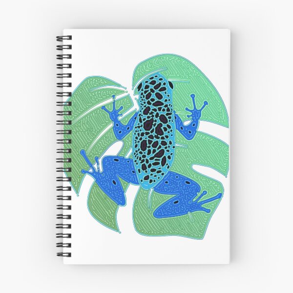 Item preview, Blue Poison Dart Frog Line Art designed and sold by Heathermarie321.