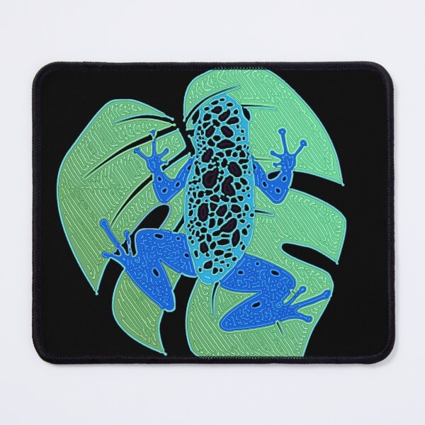 Item preview, Blue Poison Dart Frog Line Art designed and sold by Heathermarie321.