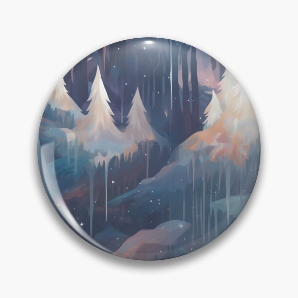 Item preview, Ice Refractions in the Forest designed and sold by flameandbloom.