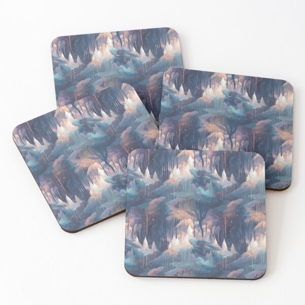 Item preview, Ice Refractions in the Forest designed and sold by flameandbloom.
