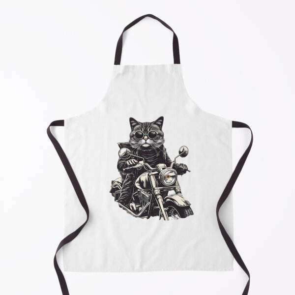 Item preview, Classic Biker Kitty Cat designed and sold by Bad Kitties.