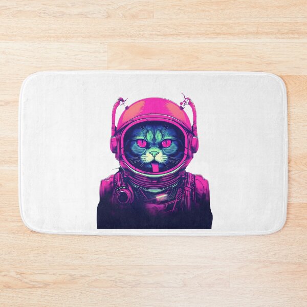 Item preview, Cyberpunk Astro Kitty Cat designed and sold by Bad Kitties.