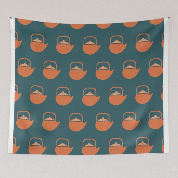 Item preview, Asian style Teapot pattern designed and sold by RaionKeiji.