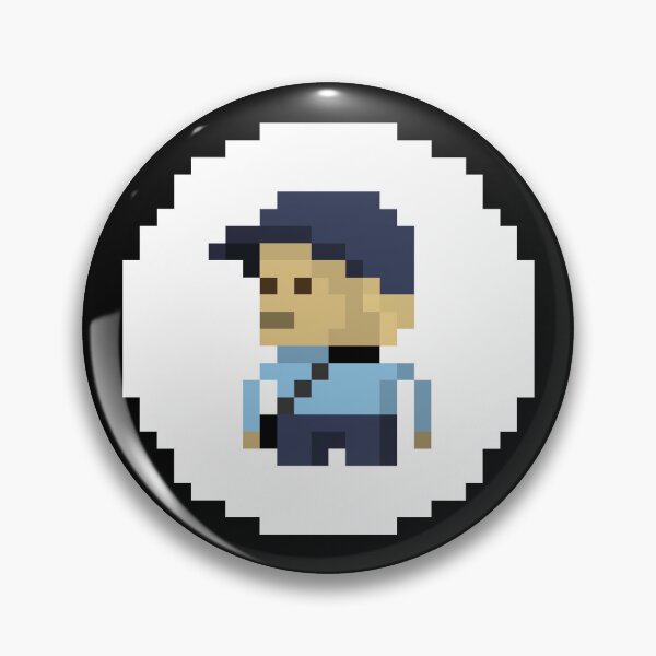 Item preview, Postman Pixel Art | Postal Service Worker  Design designed and sold by anycolorart.