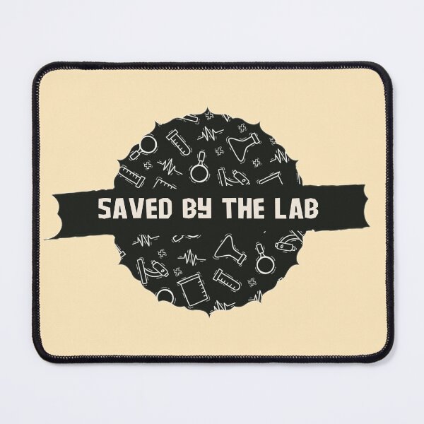 Item preview, Saved By the Lab minimalist black and white design, lab week 2023, designed and sold by KesDesigns ⭐⭐⭐⭐⭐.