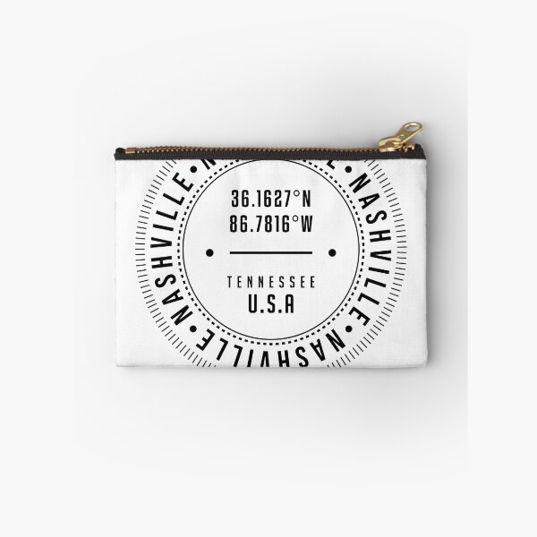 Item preview, Nashville, Tennessee, USA - 1 - City Coordinates Typography Print - Classic, Minimal designed and sold by Studio Grafiikka.