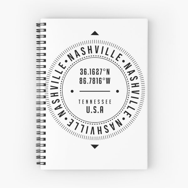 Item preview, Nashville, Tennessee, USA - 1 - City Coordinates Typography Print - Classic, Minimal designed and sold by Studio Grafiikka.