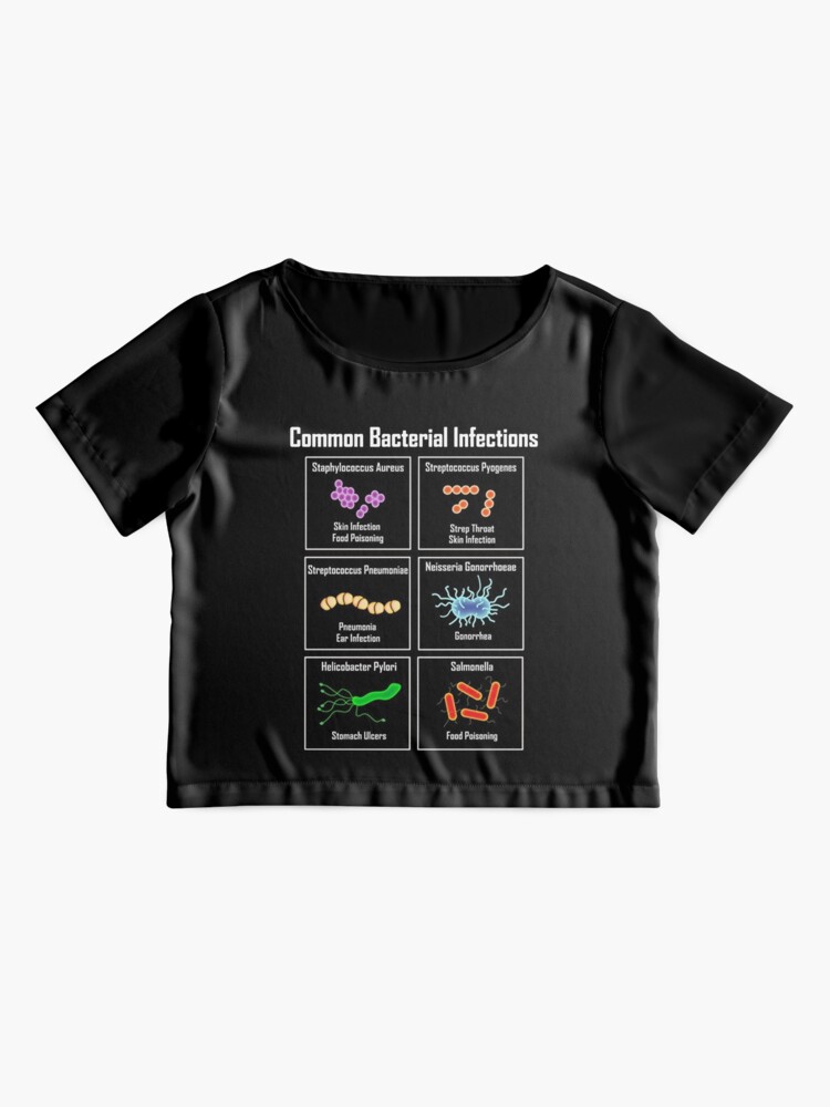 "Cool Biology T Shirts Gifts-Comom Bacterial Infections for Women Men" T-shirt by Anna0908 ...