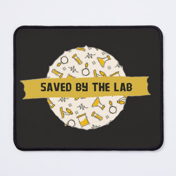 Item preview, Saved By the Lab minimalist design, lab week 2023, designed and sold by KesDesigns ⭐⭐⭐⭐⭐.