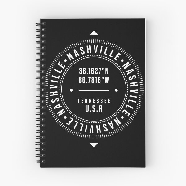 Item preview, Nashville, Tennessee, USA - 1 - City Coordinates Typography Print - Classic, Minimal designed and sold by Studio Grafiikka.