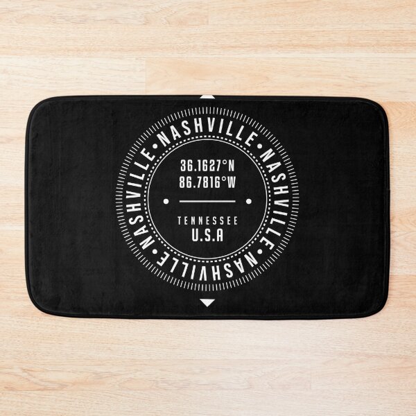 Item preview, Nashville, Tennessee, USA - 1 - City Coordinates Typography Print - Classic, Minimal designed and sold by Studio Grafiikka.