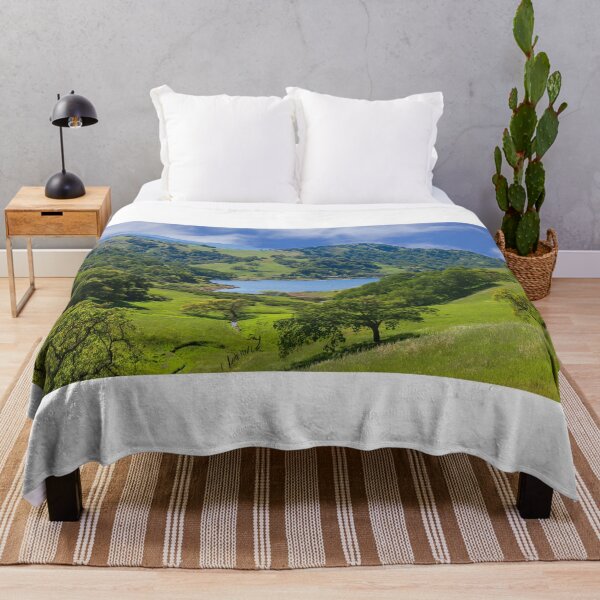 Item preview, Calero Reservoir with Lushy Green Oak Forest and Grasslands designed and sold by yhelfman.