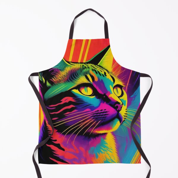 Item preview, Multi-Colored Cat by Perceptual Paradox Creations designed and sold by hobbit73.