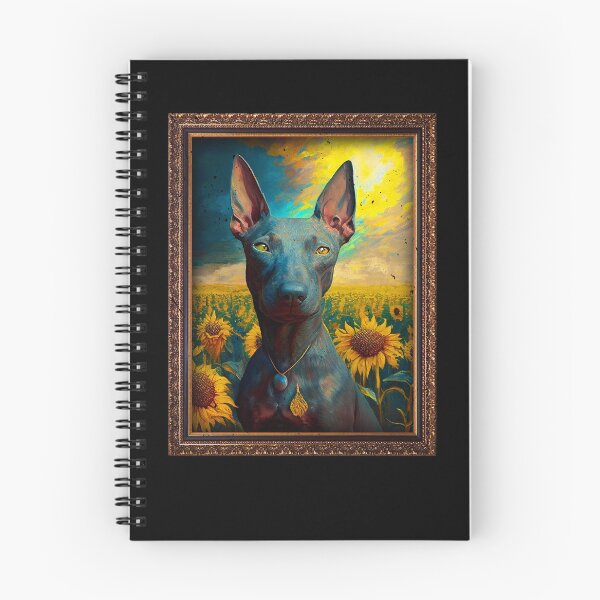 Item preview, Xoloitzcuintli Xolo Sunflower Painting Adorable Dog designed and sold by rafaeltto.