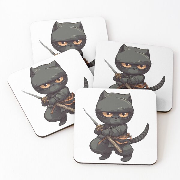 Item preview, Ninja Kitty designed and sold by Okinawa by Design.