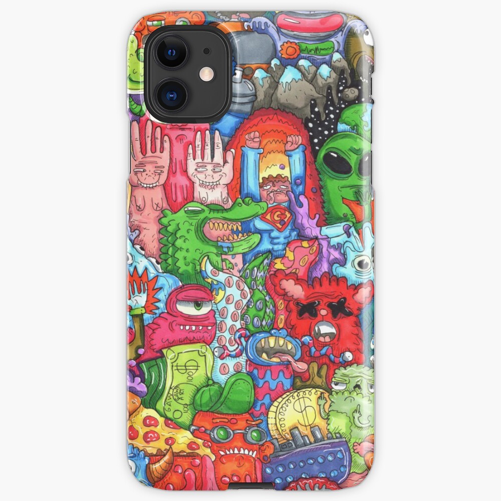 "Doodle Art" iPhone Case & Cover by Gawx Redbubble