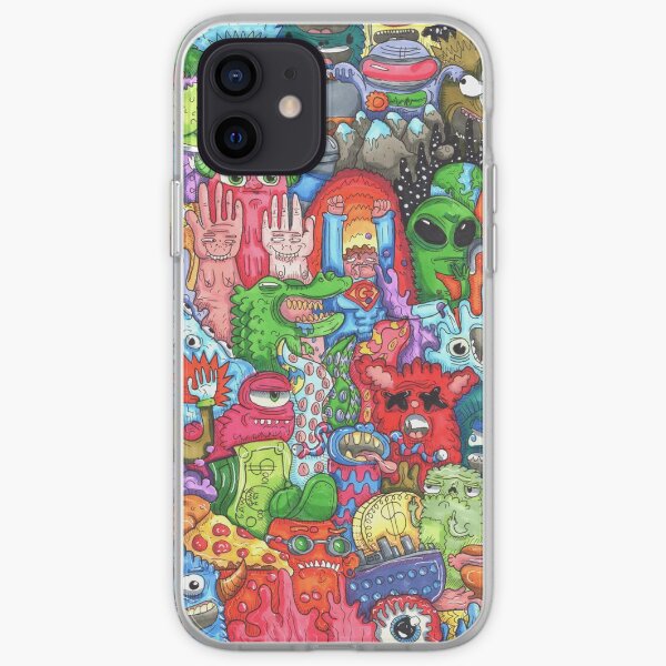 Doodle Art iPhone Soft Case