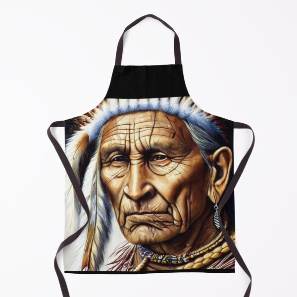Item preview, Native American Indian Chief AI Generated designed and sold by Lartheviking.
