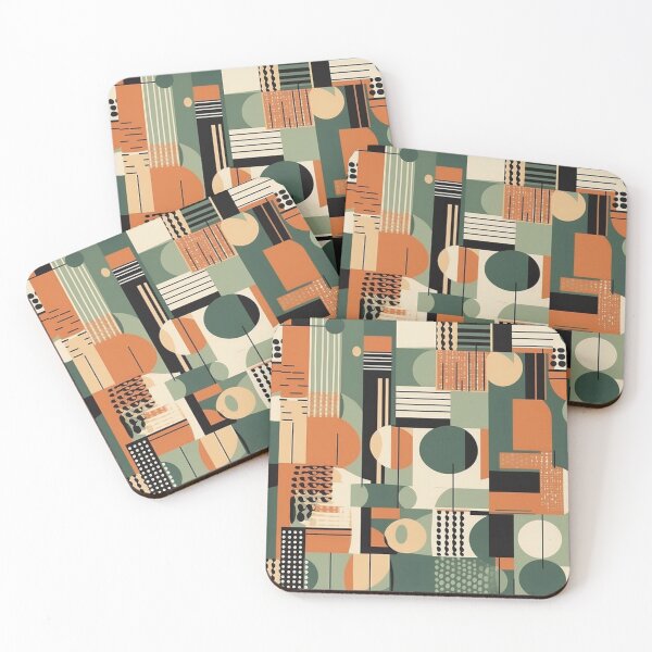 Item preview, Mid century modern seamless print designed and sold by ThyPatternshop.