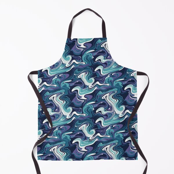 Item preview, Abstract liquid ocean marble  designed and sold by ThyPatternshop.