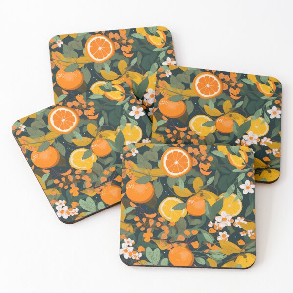 Item preview, in love with citrus fruits designed and sold by LoversCovers.