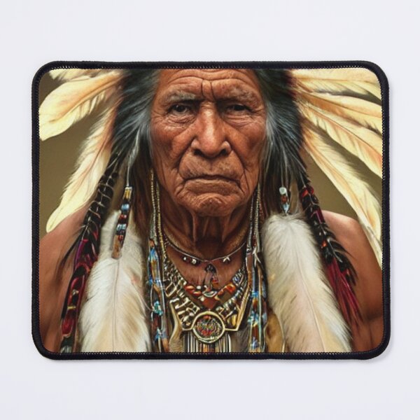 Item preview, Native American Indian Chief AI Generated  designed and sold by Lartheviking.