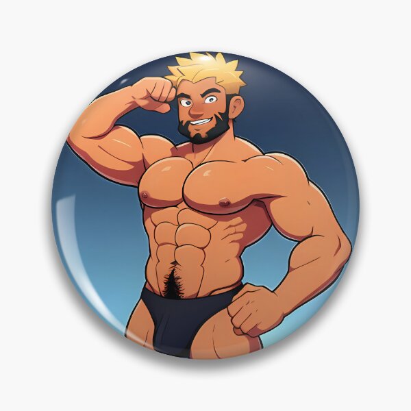 Item preview, Gay Muscle Man Posing - Tyler designed and sold by YassBro.