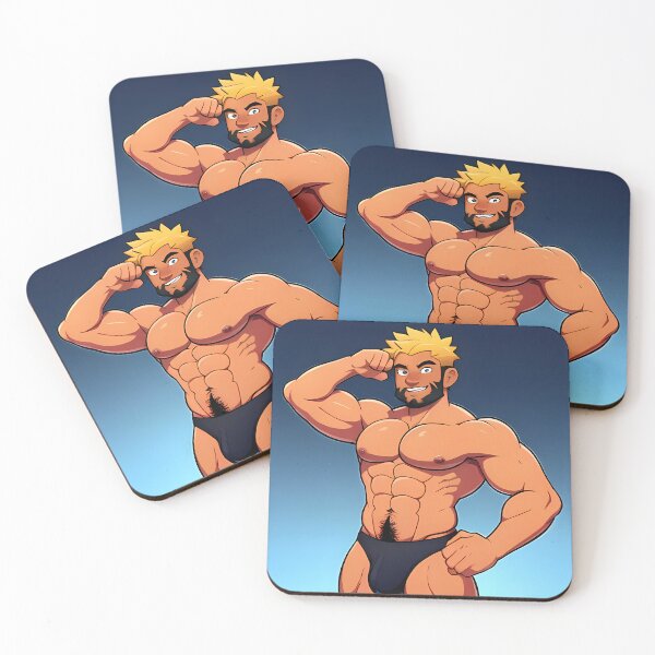 Item preview, Gay Muscle Man Posing - Tyler designed and sold by YassBro.