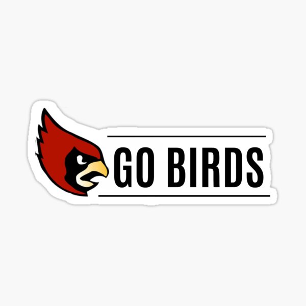 Go BIRDS! Sticker for Sale by Zach Patterson