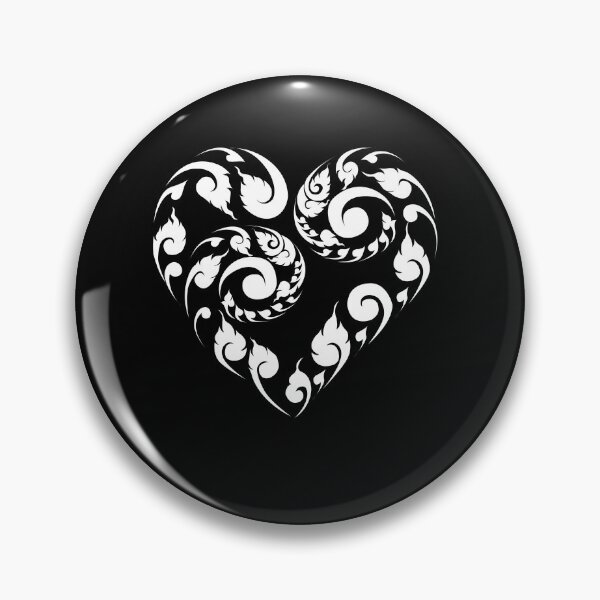 Item preview, Heart with Thai pattern, Thai art element designed and sold by KanyaluckArtist.