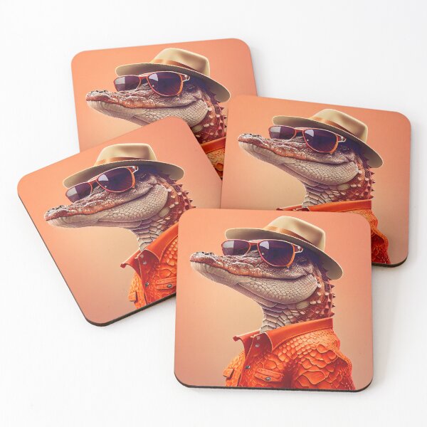 Item preview, Crocodile fashionista designed and sold by Artspiration84.