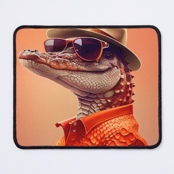 Item preview, Crocodile fashionista designed and sold by Artspiration84.