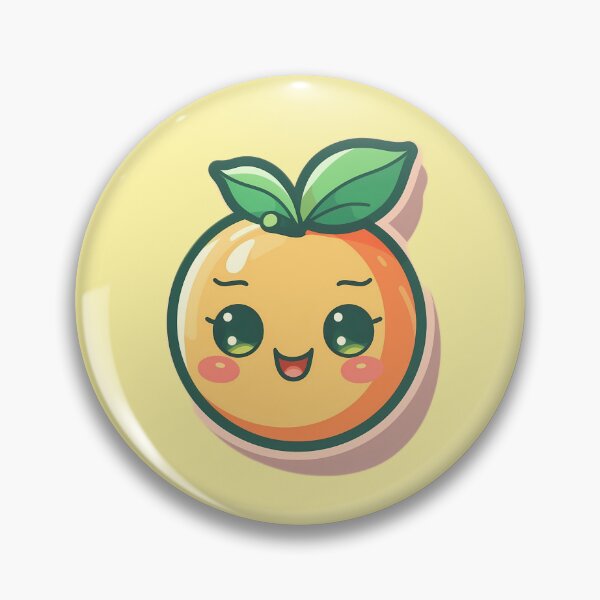 Item preview, Cute Orange Sticker designed and sold by damnitmikki.