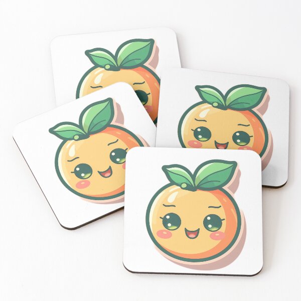 Item preview, Cute Orange Sticker designed and sold by damnitmikki.