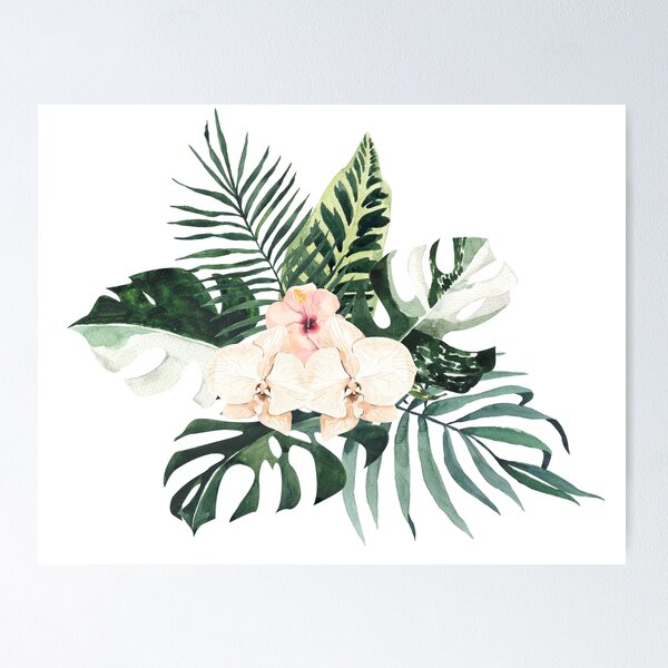 Item preview, Tropical Floral Bouquet designed and sold by junkydotcom.