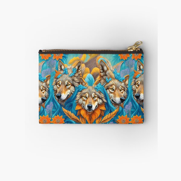 Item preview, Pack Of Wolves Colorful Pattern designed and sold by artist-mac.