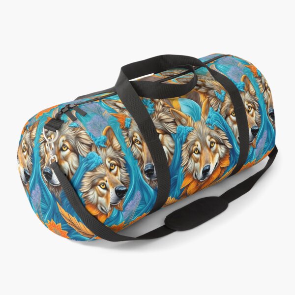 Item preview, Pack Of Wolves Colorful Pattern designed and sold by artist-mac.