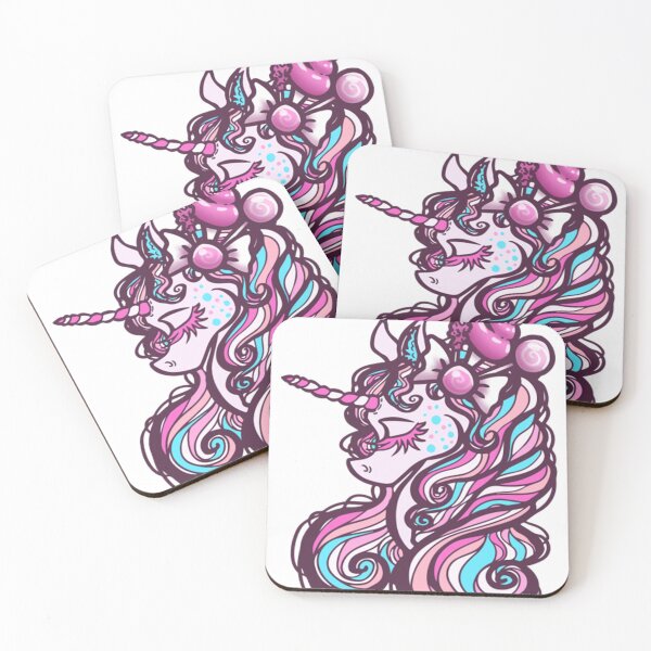 Item preview, Pink Sugar Rush Unicorn designed and sold by CletuVolkma.