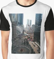 New York, Lower Manhattan Graphic T-Shirt