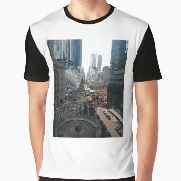 New York, Lower Manhattan Graphic T-Shirt