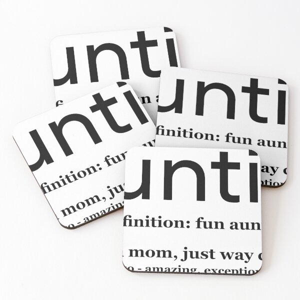Item preview, Funtie Funny Auntie Titi Birthday Gift Fun Aunt Definition Like a Mom designed and sold by iCoolShirts.