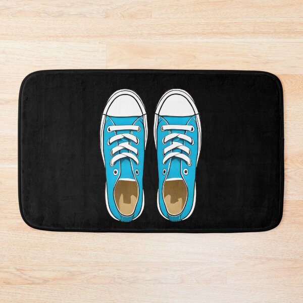 Item preview, pastel blue converse sticker Classic designed and sold by design-animals.