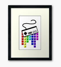 NES Controller Framed Print