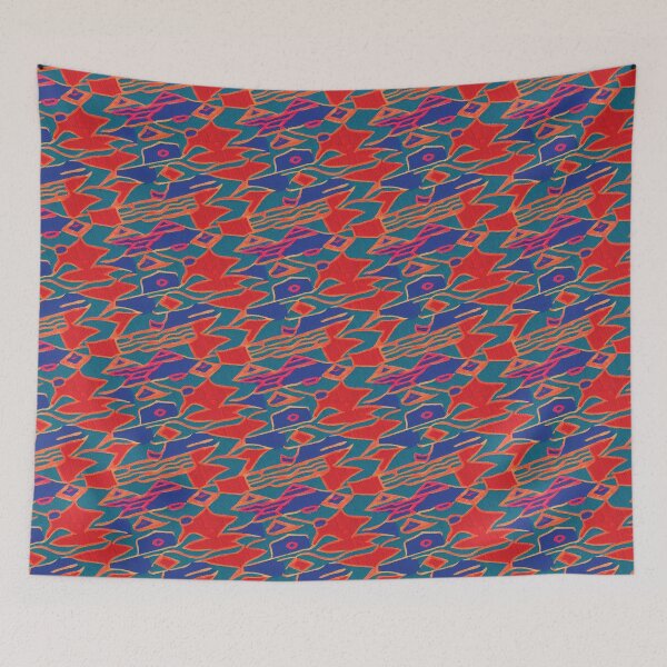 Item preview, Old School Geometry Pattern designed and sold by hellcom.