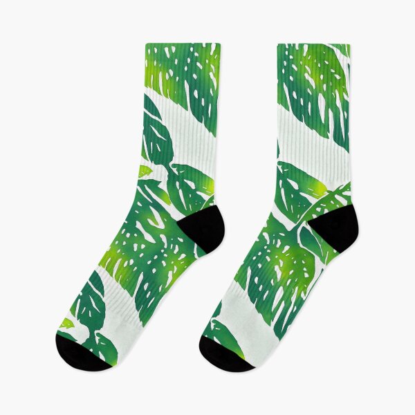 Item preview, Island Oasis - Soft Watercolor Palm Leaf Pattern designed and sold by Girly-Universe.