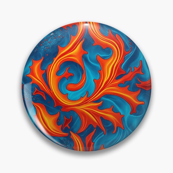 Item preview, Fire And Water Pattern designed and sold by artist-mac.