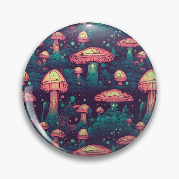 Item preview, Fantastical Space Mushrooms designed and sold by KitsoBerry.