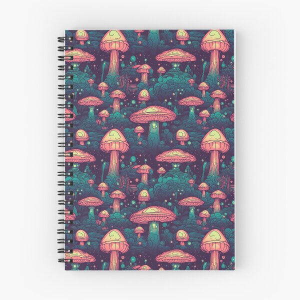 Aperçu de l'œuvre Fantastical Space Mushrooms créée et vendue par KitsoBerry.